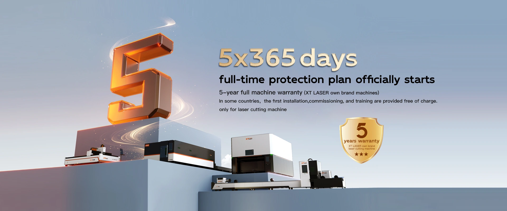 Garansi XT Laser 5 taun